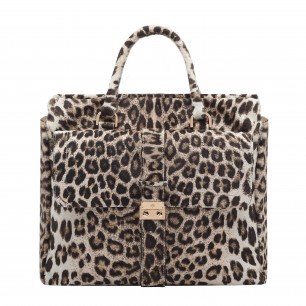 Mulberry Harriet Tote Spotted Hair