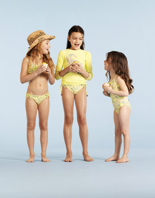 Girls Dragonfly Swimwear