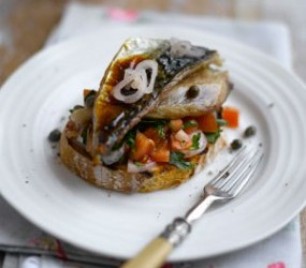 Mackerel-on-Toast