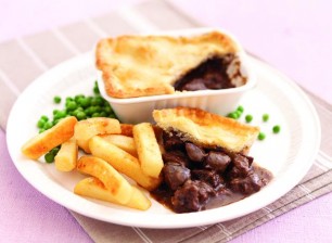 Individual Steak and Kidney Pies