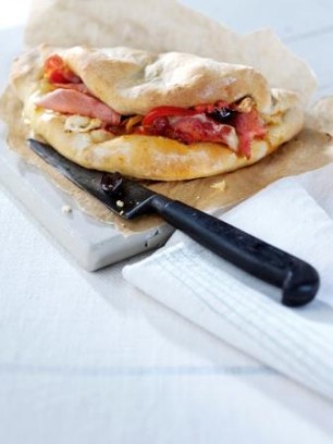 Bacon Calzone