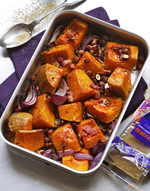 sugar roasted squash